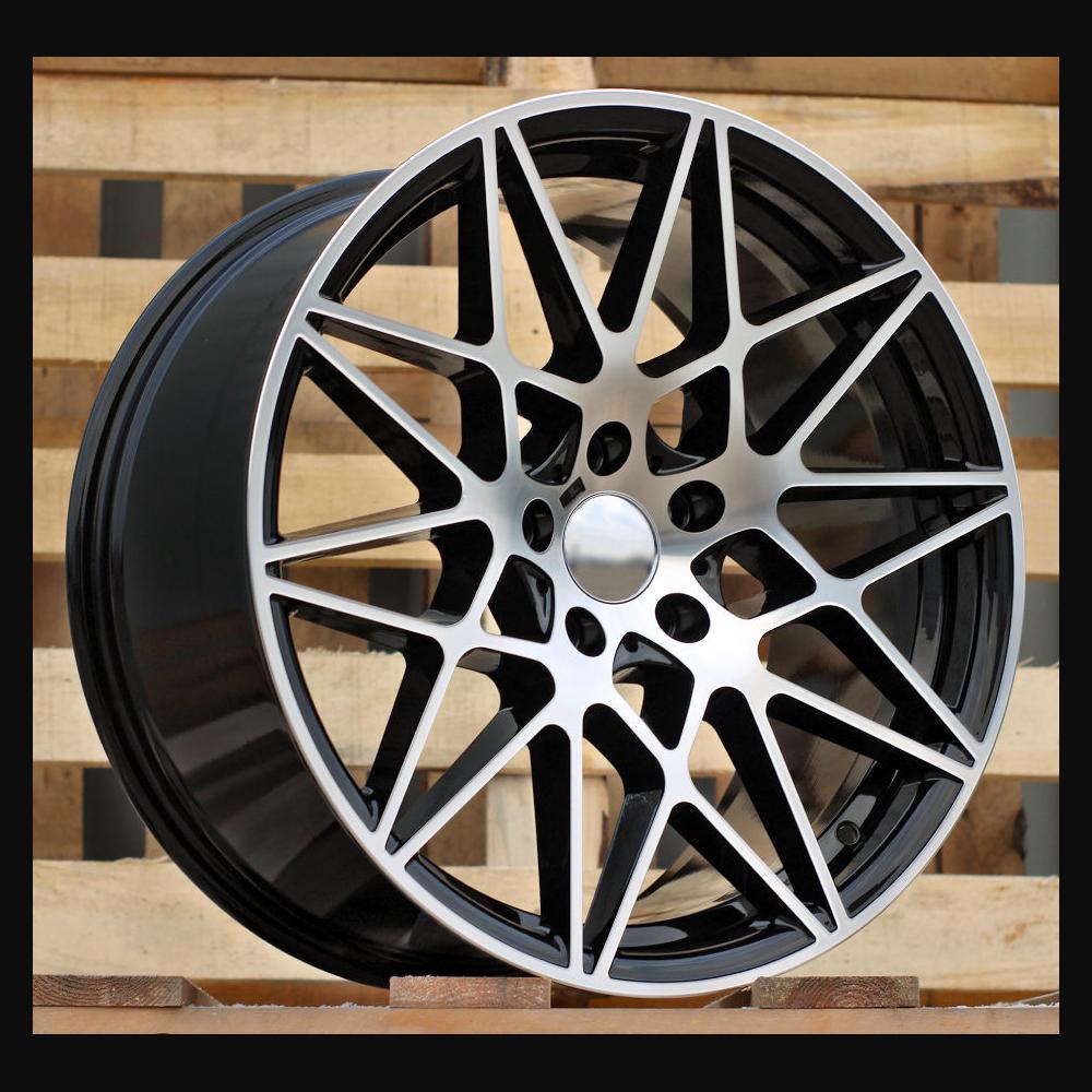 Wheel R20x8.5J  5X120  ET  35  72.6  B5167  Black Polished (MB)  For BMW  (K4)  (Rear+Front)