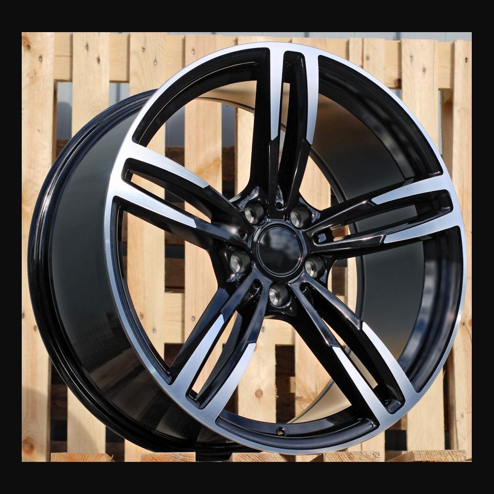 Wheel R18x8J  5X120  ET  34  72.6  BK855  (BY1121)  Black Polished (MB)  For BMW  (Z2)  (Rear+Front)