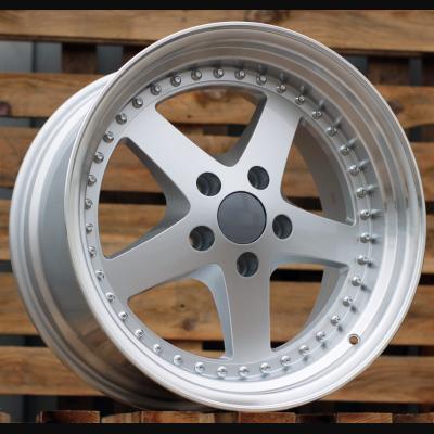 Wheel R18x9.5J  5X120  ET  35  72.6  B1161  Silver+Polished Lip (SP)  For BMW  (P)  (Rear+Front)