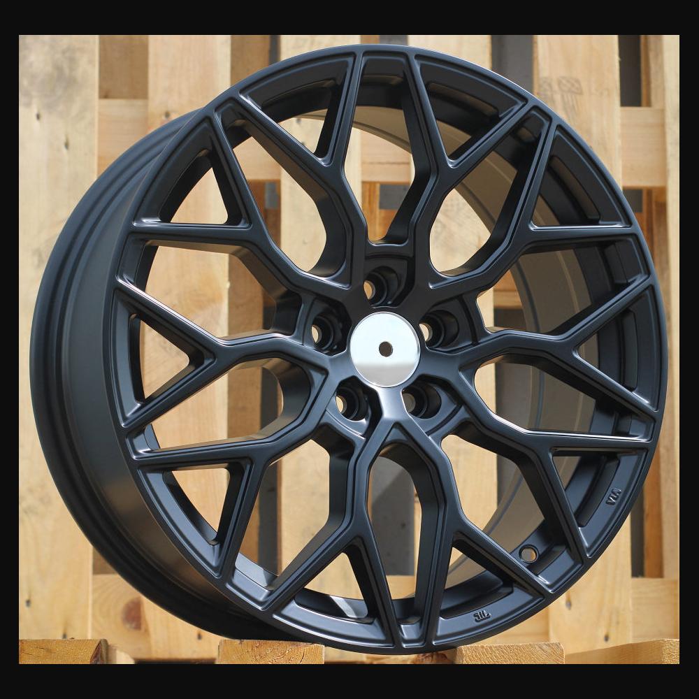 Wheel R18x8J  5X108  ET  40  67.1  B5812  Black Half Matt (BLHM)  For RACIN  (R)  (Style Vossen)