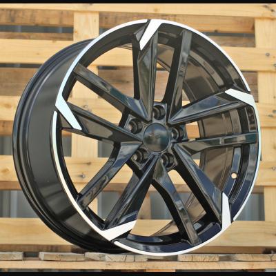 Wheel R17x7.5J  5X108  ET  44  65.1  XE170  (BK5788)  Black Polished (MB)  For PEUG  (R)
