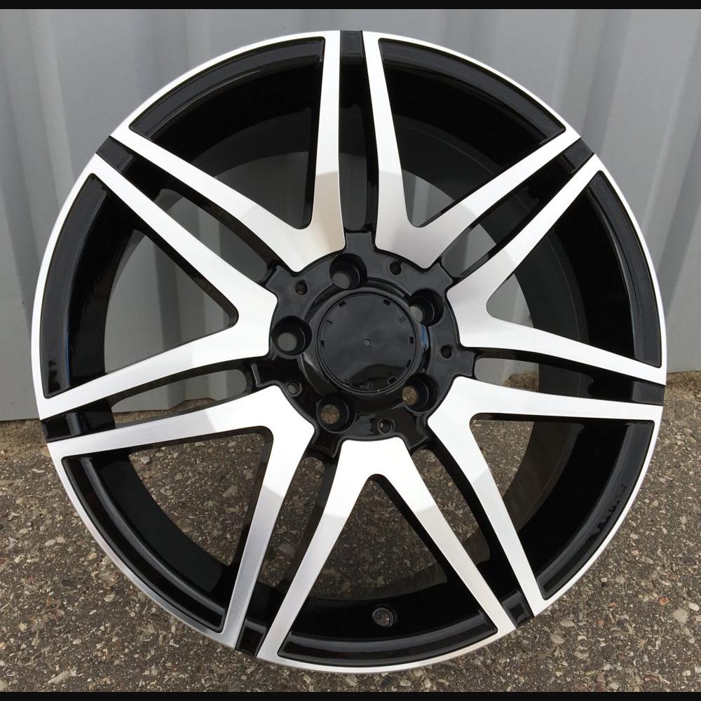 Wheel R18x8J  5X112  ET  45  66.6  BY274  Black Polished (MB)  For MER  (Z2)  ((max 880kg))