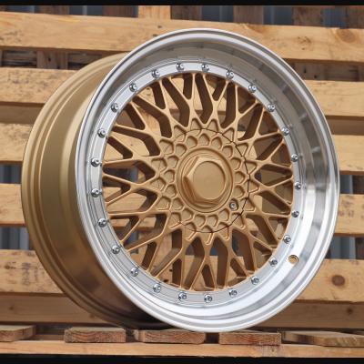 Wheel R17x7.5J  10X112/120  ET  35  74.1  BY479  (XF135)  Gold+Polished (YP)  For RACIN  (P1)  (BBS Style)