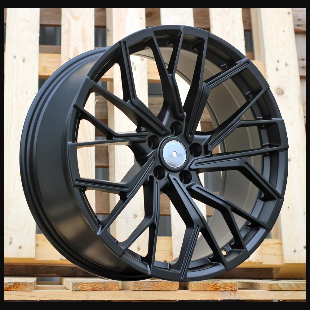 Wheel R21x9J  5X112  ET  31  66.5  F760  (YF0466)  Black Half Matt (BLHM)  For AUD  (K7)  (HYBRID FORGED)