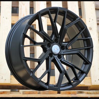 Wheel R21x8.5J  5X112  ET  34  66.5  F760  (YF0466)  Black Half Matt (BLHM)  For AUD  (K7)  (HYBRID FORGED)