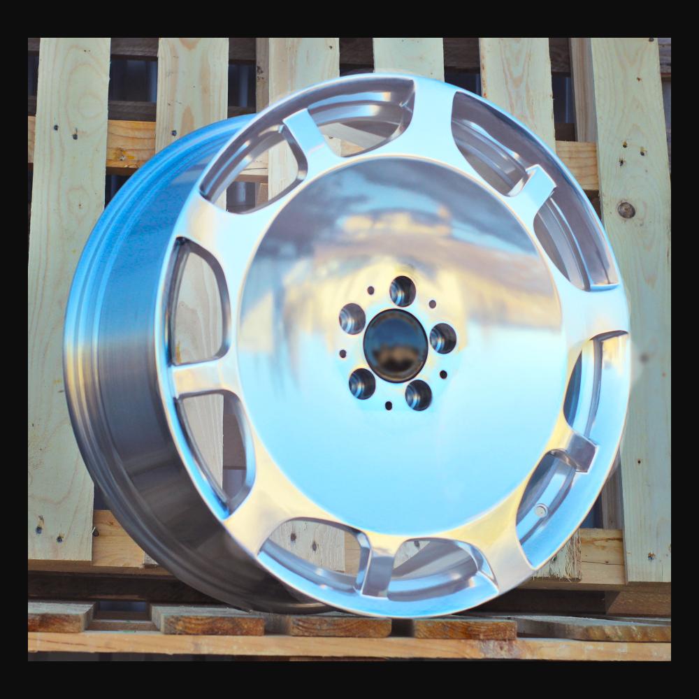 Wheel R18x8.5J  5X112  ET  35  66.6  FBX007  Full Polished (FPL)  For MER  (P2)  (HYBRID FORGED)