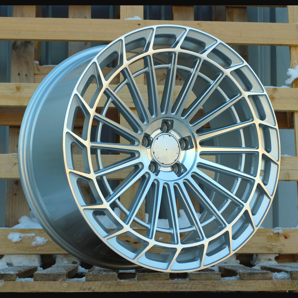 Wheel R22x10.5J  5X112  ET  43  66.6  FBX162  (FB780)  Machined Silver (MS)  For MER  (Z6)  (Rear+Front)