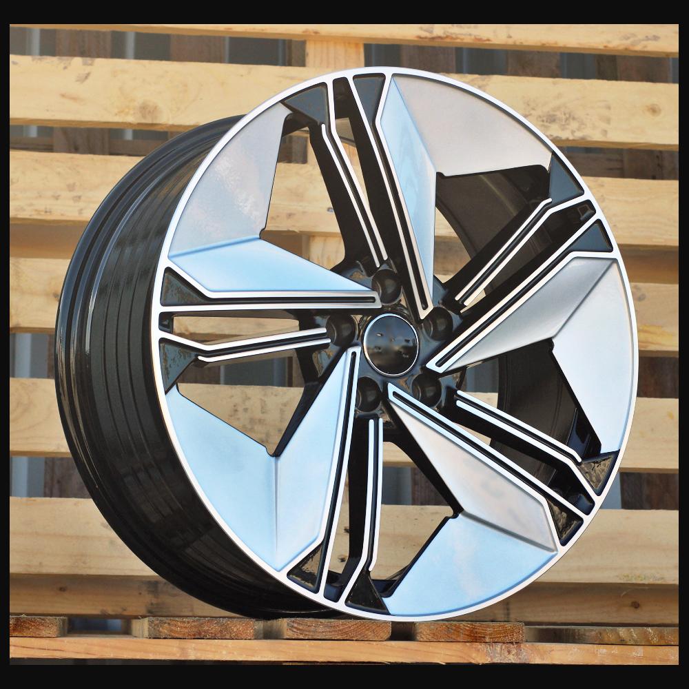 Wheel R19x8.5J  5X112  ET  35  66.56  FBX334  Silver Shining+Black (SSBL)  For AUD  (Z5)  (HYBRID FORGED)