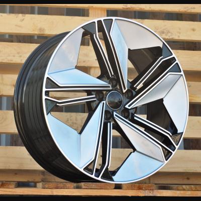 Wheel R19x8.5J  5X112  ET  35  66.56  FBX334  Silver Shining+Black (SSBL)  For AUD  (Z5)  (HYBRID FORGED)