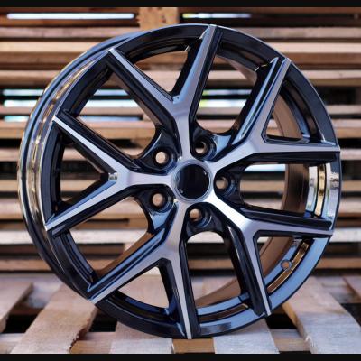 Wheel R18x7.5J  5X114.3  ET  45  60.1  FE148  (Y1140)  Black Polished (MB)  For TOYOT  (K4+P)