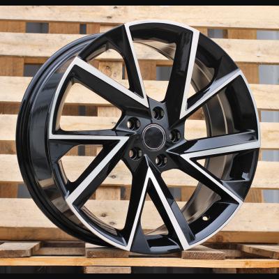 Wheel R18x7.5J  5X100  ET  46  57.1  FE181  (IN0262)  Black Polished (MB)  For SKODA  (A)