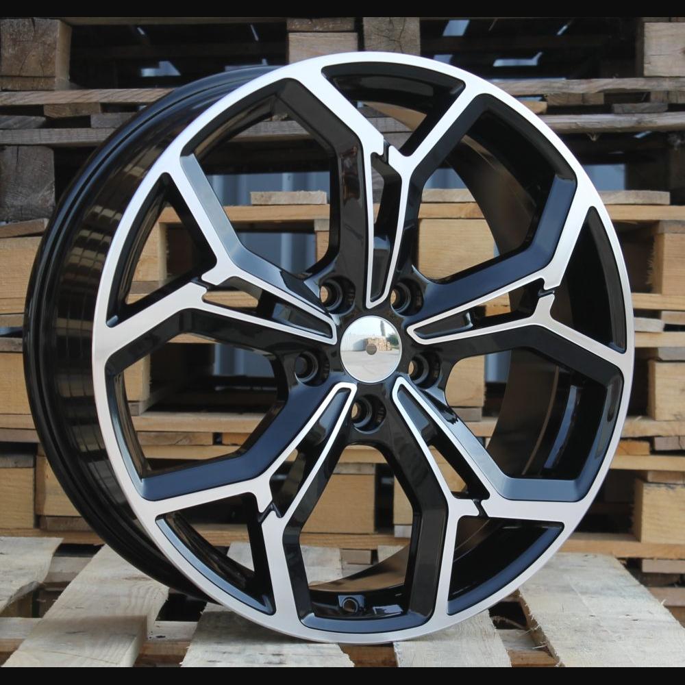 Wheel R19x7.5J  5X114.3  ET  50  67.1  FE190  (BK5963)  Black Polished (MB)  For KIA  (P)