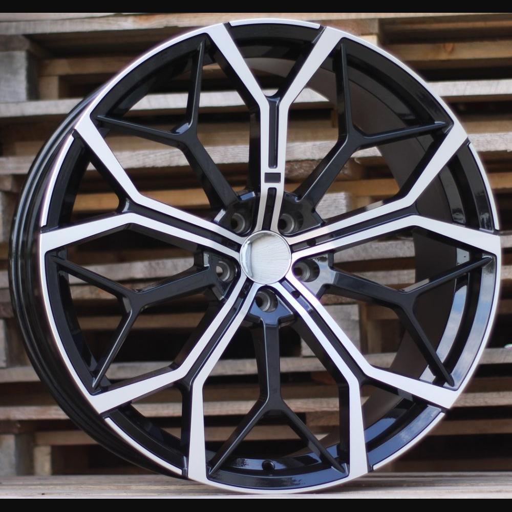 Wheel R21x10.5J  5X112  ET  43  66.6  FE245  Black Polished (MB)  For BMW  (P2)  ((AKC 140 Eur))