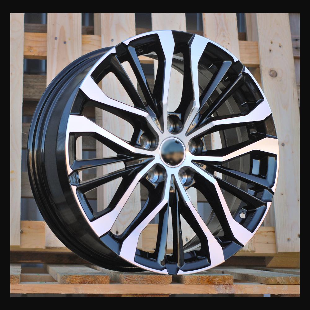 Wheel R18x7J  5X114.3  ET  35  60.1  H3272F  Black Polished (MB)  For TOYOT  (M)  (HYBRID FORGED)