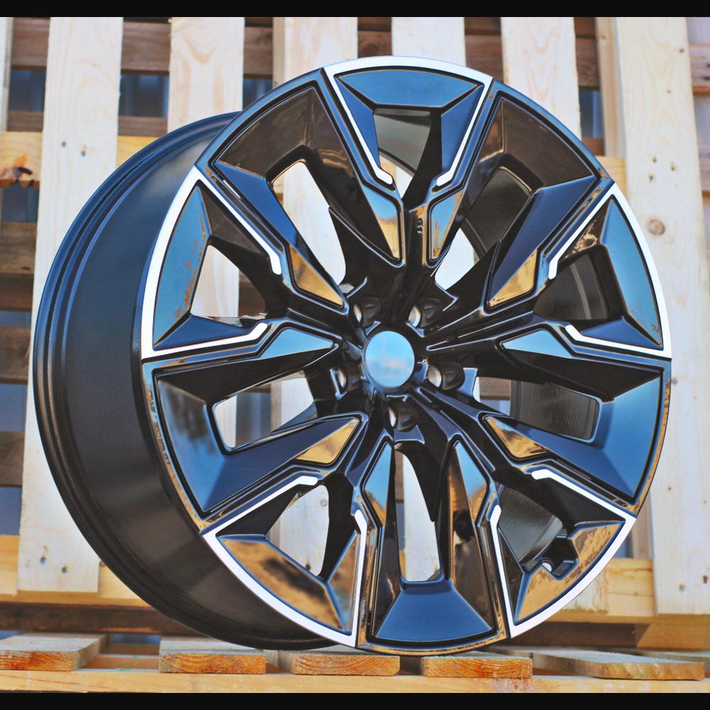 Wheel R21x10.5J  5X112  ET  44  66.5  H3447F  Black Polished (MB)  For BMW  (K3)  (HYBRID FORGED Rear+Front)