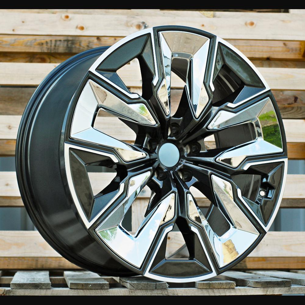Wheel R21x9J  5X112  ET  24  66.5  H3447F  Grey Polished (MG)  For BMW  (K8)  (HYBRID FORGED Rear+Front)