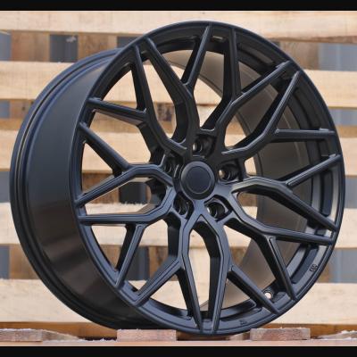Wheel R19x9.5J  5X120  ET  40  72.6  H4101  (BY1920)  Black Half Matt (BLHM)  For RACIN  (Z3)  (Vossen Style Front+Rear)