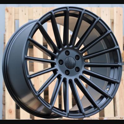 Wheel R21x9J  5X112  ET  30  66.6  HX010  Black Half Matt (BLHM)  For HAXER  (Z2)  (Rear+Front)