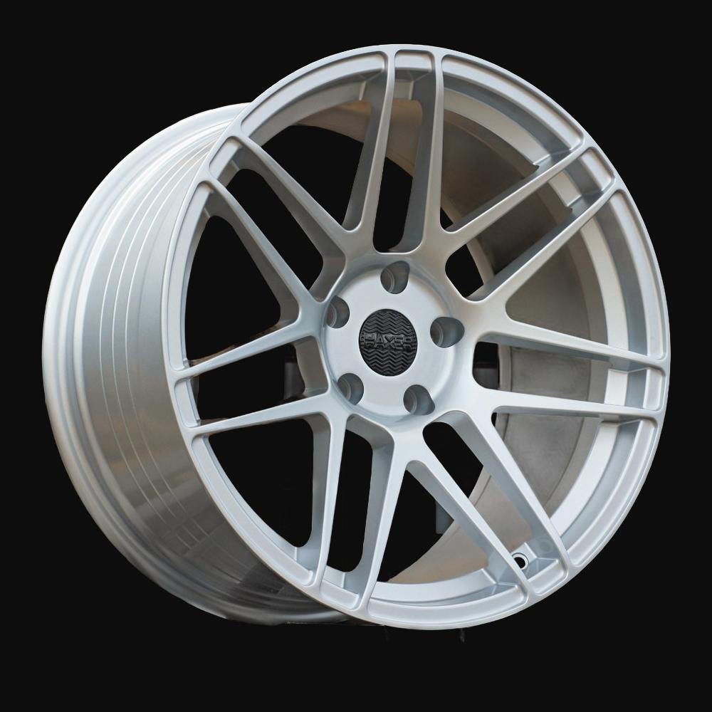 Ratlankis R19x9J  5X120  ET  20  74.1  HX020F  (YF7077)  Silver Shining (SS)  For HAXER  (P2)  (HYBRID FORGED Rear+Front)