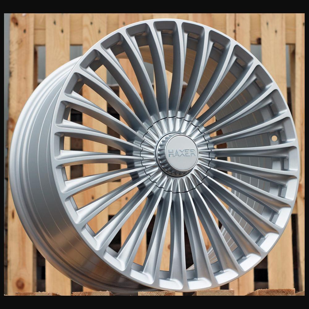 Wheel R20x8.5J  5X112  ET  43  66.6  HX09F  Silver Shining (SS)  For HAXER  (K4)  (HYBRID FORGED (For car Mercedes Benz))