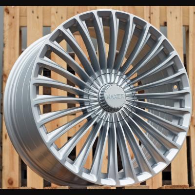 Wheel R20x8.5J  5X112  ET  43  66.6  HX09F  Silver Shining (SS)  For HAXER  (K4)  (HYBRID FORGED (For car Mercedes Benz))