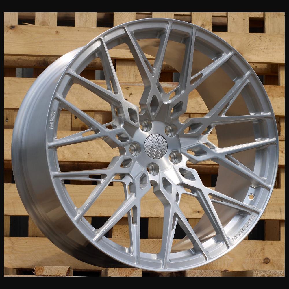 Wheel R21x10.5J  5X112  ET  30  66.6  HXF03  Brush Silver (BS)  For HAXER  (K3)  (FORGED  (NEW Model))