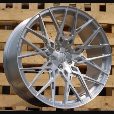 Wheel R21x10.5J  5X112  ET  30  66.6  HXF03  Brush Silver (BS)  For HAXER  (K3)  (FORGED  (NEW Model))