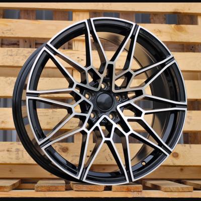Wheel R20x8.5J  5X112  ET  25  66.6  I0293  Black Polished (MB)  For BMW  (K7+A)  (Rear+Front)