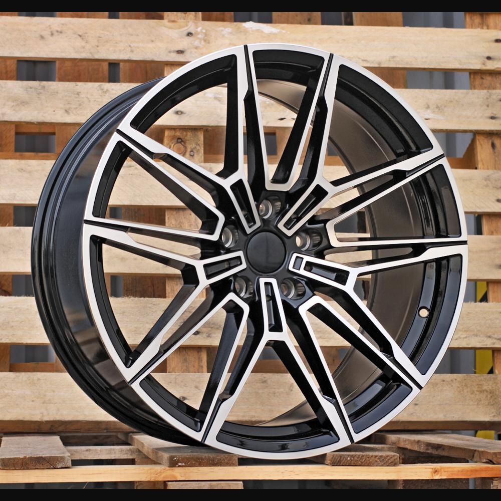 Wheel R19x8.5J  5X112  ET  40  66.6  I0294  (FBX164)  Black Polished (MB)  For BMW  (M+Z5)  (HYBRID FORGED)