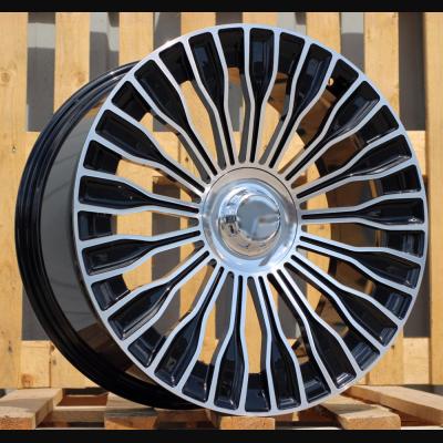 Wheel R20x8.5J  5X112  ET  36  66.6  I0313  (FBX227)  Black Polished (MB)  For MER  (K7)  (HYBRID FORGED Front+Rear)