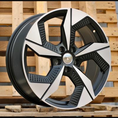 Wheel R19x8J  5X114.3  ET  48  67.1  I5637  Black Polished Half Matt (MBHM)  For RACIN  (Z4)  ((AKC 115 Eur))