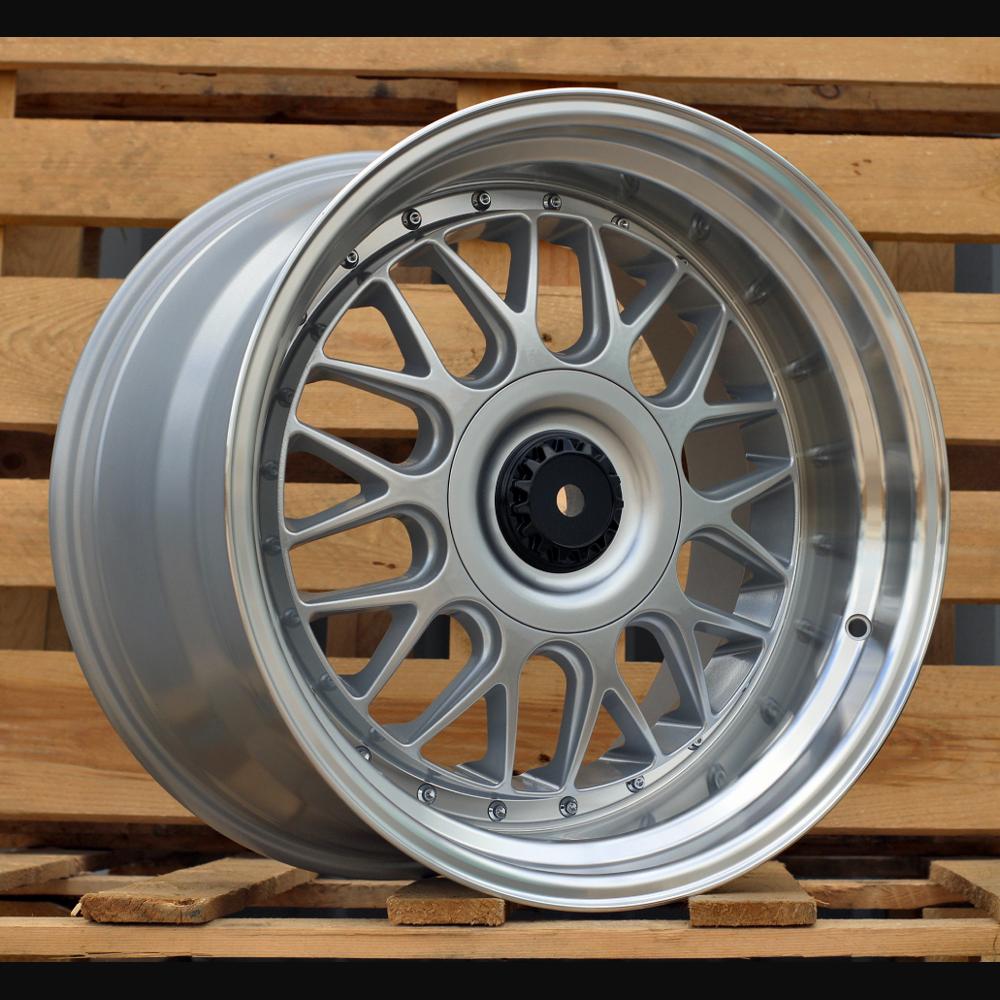 Wheel R18x8.5J  5X120  ET  25  74.1  XE244  Silver+Polished Lip (SP)  For BMW  (K4+P1)  (BBS Style Front+Rear)
