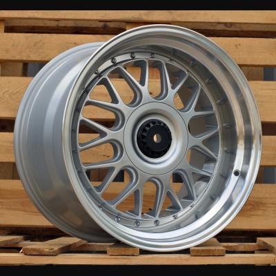 Wheel R18x8.5J  5X120  ET  25  74.1  XE244  Silver+Polished Lip (SP)  For BMW  (K4+P1)  (BBS Style Front+Rear)