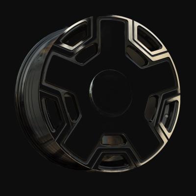 Cerchio R20x9.5J  5X130  ET  35  84.1  F3053  (FBX450)  Black Polished (MB)  For MER
