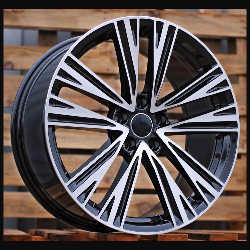 Wheel R20x9J  5X112  ET  35  66.5  B1424  (FBX045)  Black Polished (MB)  For AUD  (Z5)  (HYBRID FORGED)
