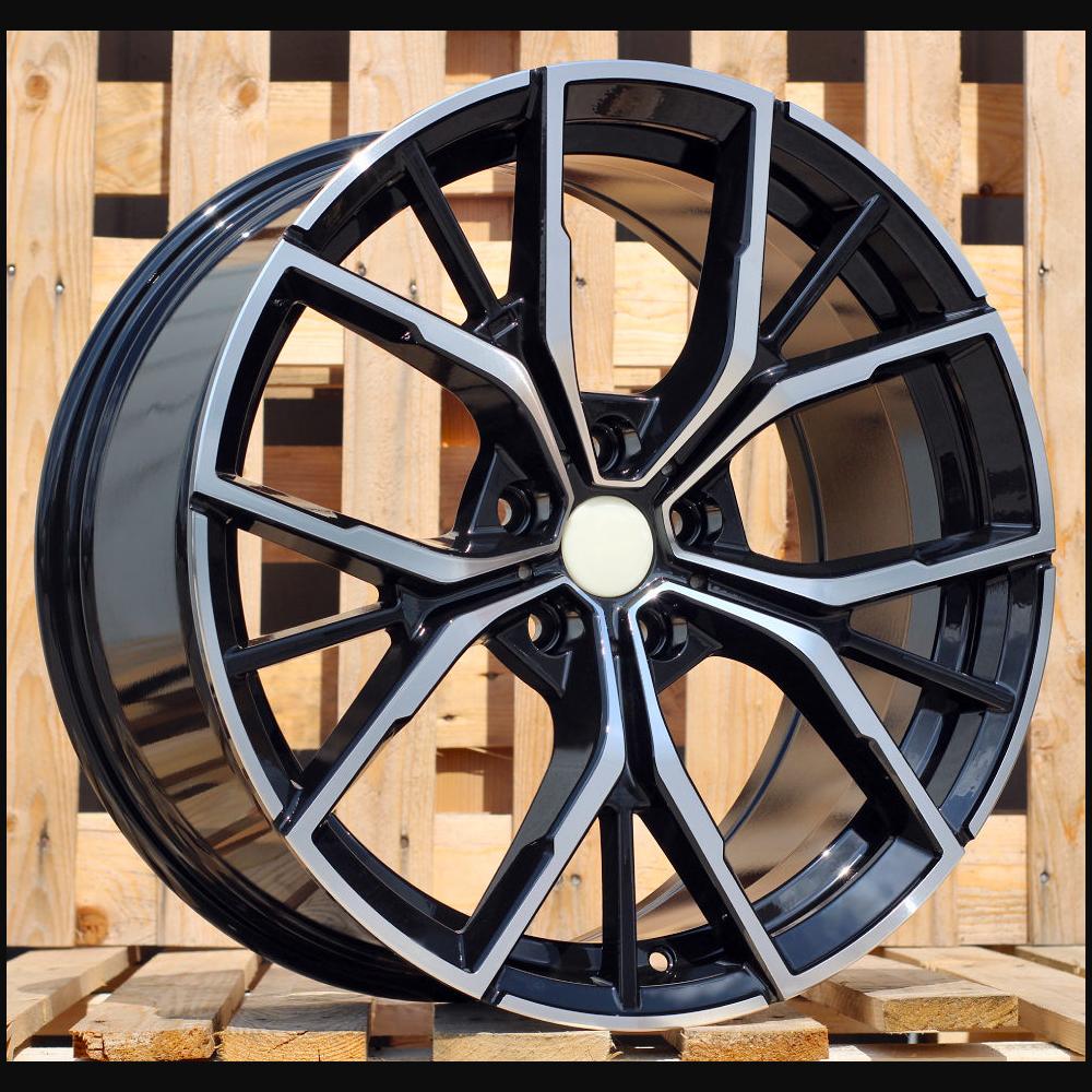 Wheel R19x8J  5X112  ET  30  66.6  B1667  (FBX081)  Black Polished (MB)  For BMW  (Z3+Z7)  (HYBRID FORGED Rear+Front)