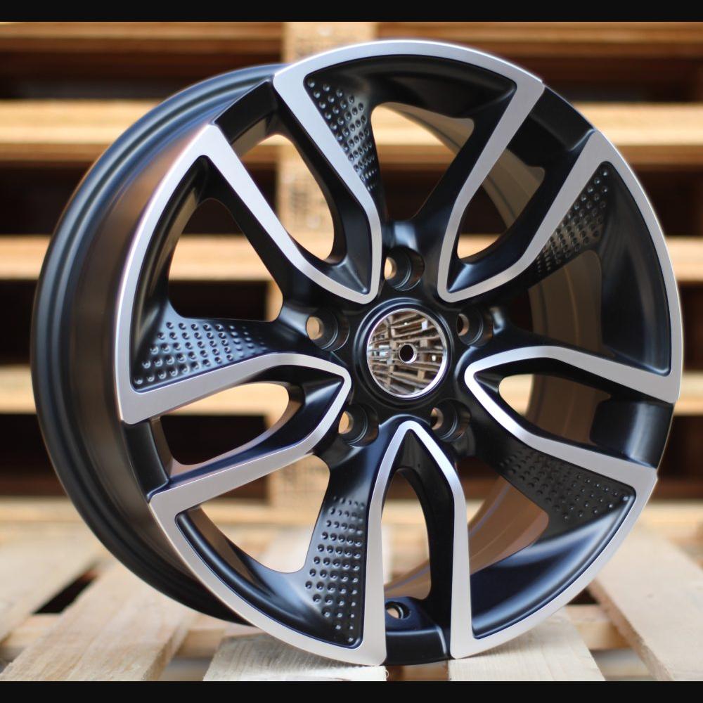 Wheel R16x6.5J  5X108  ET  40  67.1  B5087  Black Polished Half Matt (MBHM)  For RACIN  (K4)