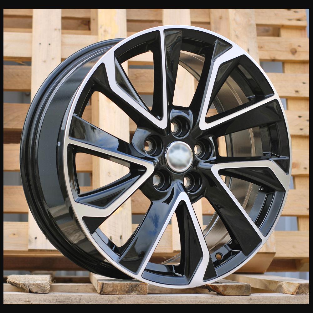 Wheel R15x6.5J  5X114.3  ET  40  60.1  B5463  Black Polished (MB)  For TOYOT  (L4)