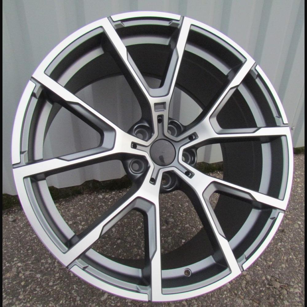 Wheel R19x8J  5X120  ET  33  72.6  B5601  Grey Polished Half Matt (MGHM)  For BMW  (K2)  ((AKC 90 Eur))
