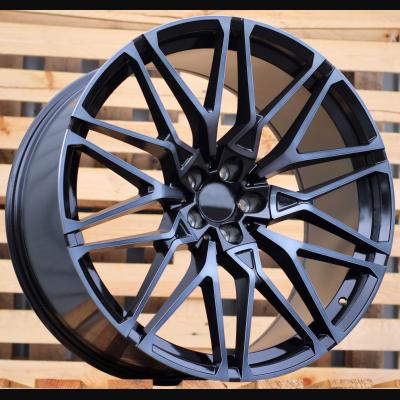 Wheel R21x11.5J  5X120  ET  38  74.1  B5771  Black+Tinted Face (BLTF)  For BMW  (Z7+P)  (HYBRID FORGED Rear+Front)