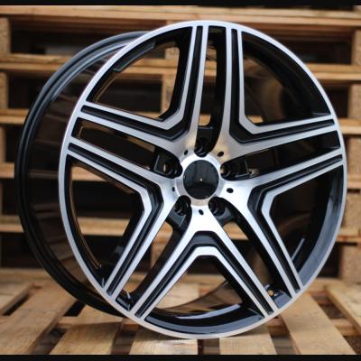 Wheel R20x9J  5X112  ET  48  66.6  BK206  Black Polished (MB)  For MER  (P2+K4+Z7)