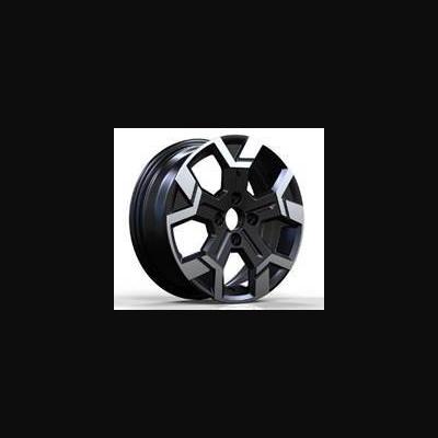 Wheel R16x6J  4X100  ET  40  60.1  B1407  Black Polished (MB)  For DACIA  (L6)