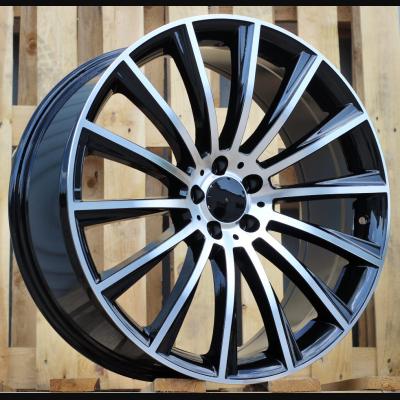 Wheel R19x8.5J  5X112  ET  48  66.6  B1048  (BK836)  Black Polished (MB)  For MER  (K2+K4)  (Rear+Front)