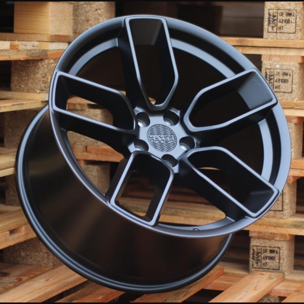 Wheel R20x10.5J  5X115  ET  25  71.5  HX031  Black Half Matt (BLHM)  For HAXER  (P)  (Rear+Front)