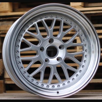 Wheel R19x9.5J  5X120  ET  22  74.1  XFE55  Silver+Polished Lip (SP)  For BMW  (K4)  (BBS Style REAR+FRONT)