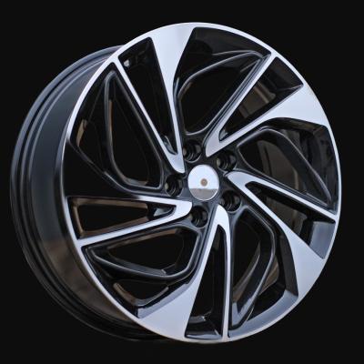 Llanta R17x7J  5X114.3  ET  51  67.1  B5518  (IN3647F)  Black Polished (MB)  For HYUND