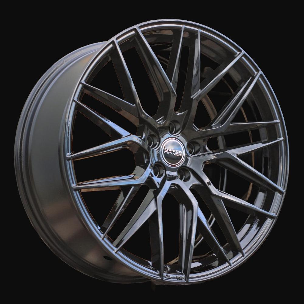 Ratlankis R17x7J  5X105  ET  40  56.6  HX035  (YF0431)  Black (BL)  For HAXER