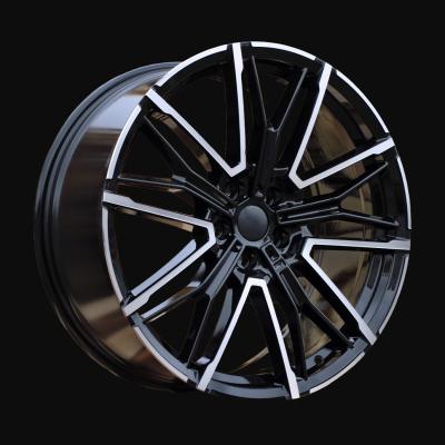 Felge R21x10.5J  5X112  ET  44  66.6  3S1284  (YF0469)  Black Polished (MB)  For BMW
