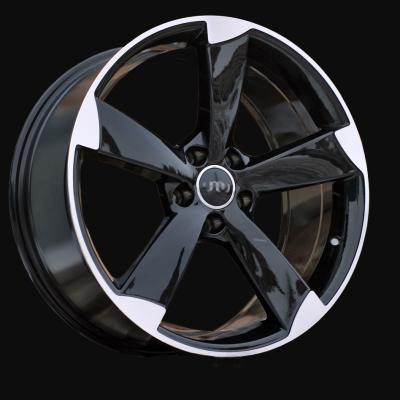 Felge R19x8.5J  5X112  ET  45  66.5  BK217  (FBX341)  Black Polished (MB)  For AUD