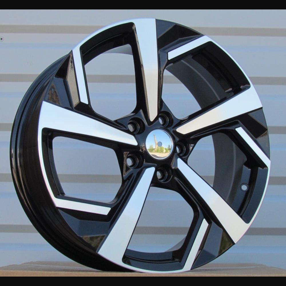 Wheel R18x7J  5X114.3  ET  40  66.1  FE174  (IN3643F)  Black Polished (MB)  For NISS